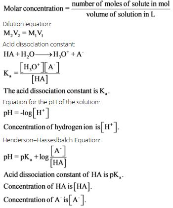 Substances with a ph greater than 7 up to 14 are considered bases. The Ka value for acetic acid, CH3COOH(aq), is 1.8x10^-5 ...