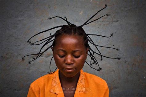 Congolese Hairstyle Photo Documentary Beautiful African Women Hair