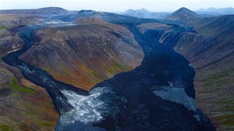 How Far The Lava Field Got To The Roadoceanpath Aandc NÁtthagi Overview