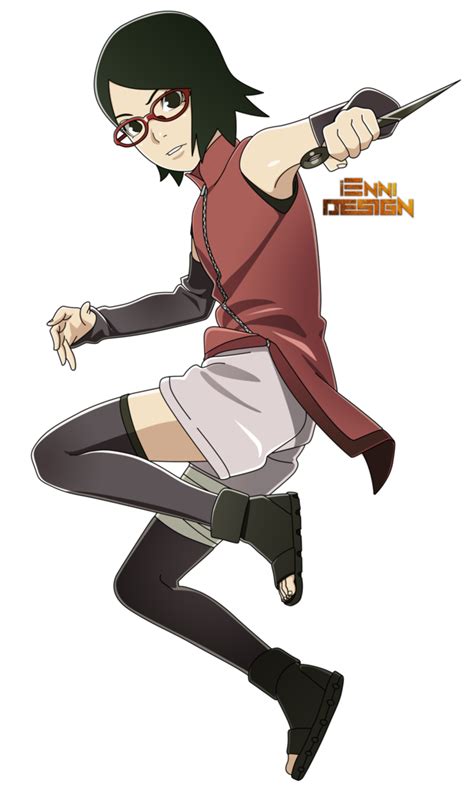 Boruto The Next Generationsarada Uchiha By Iennidesign Naruto Girls Naruto Shippuden Sasuke