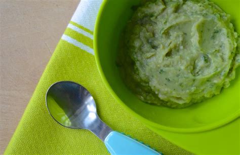 Avocado And Butter Bean Mash For Baby Led Weaning 7m Recipe Baby