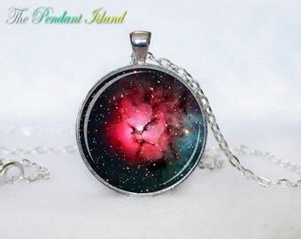 Nebula Pendant Nebula Necklace Galaxy By Thependantisland On Etsy