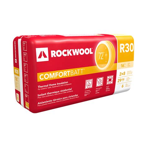 Rockwool Comfort Batt 3 12x23x47 8 Batts R15 60sf Rxcb3523