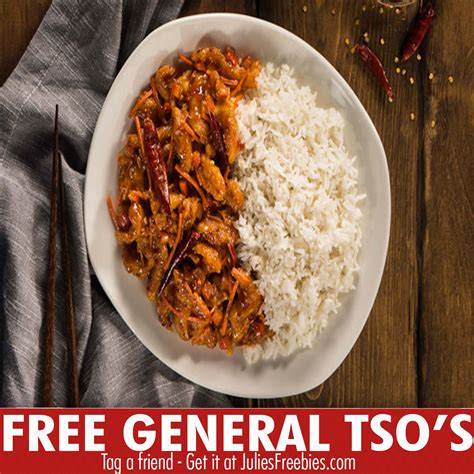 Gift card terms and conditions are subject to change by pei wei, please check pei wei website for more details. Free General Tso's at Pei Wei (With Purchase) - Julie's Freebies