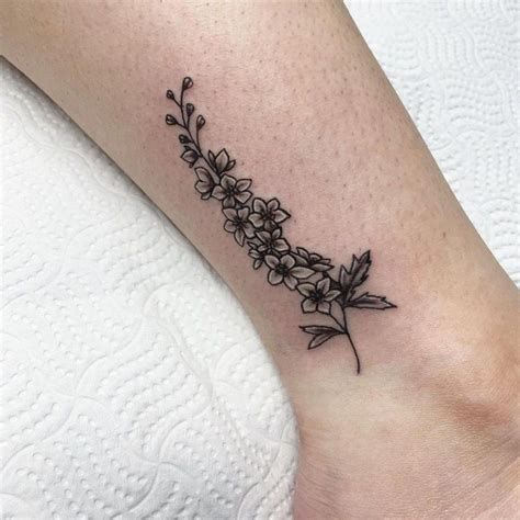 July Birth Flower Tattoos 2021072806 July Birth Flower Tattoos Water