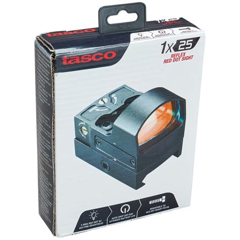 Tasco Propoint 1x25 Black 4 Moa Red Dot Reflex Sight Reflexred Dot