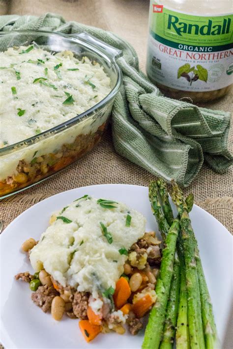 Make dinner tonight, get skills for a lifetime. Shepherd's Pie with Great Northern Beans | Randall Beans | Recipe