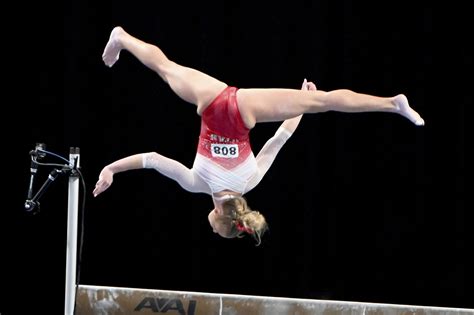 utah gymnastics red rocks finish third at national championships deseret news