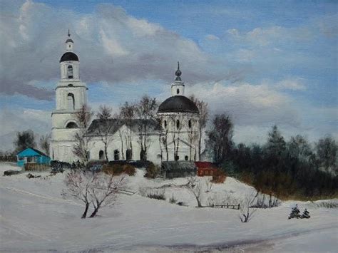 Russian Landscape Painting By Olga Yug Fine Art America