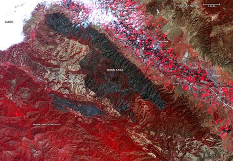Nasa Satellites Track California Wildfires Smoke Plumes And Burn Scars