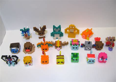 UniquelyGiftedShop | Pokemon perler beads, Perler bead disney, Perler
