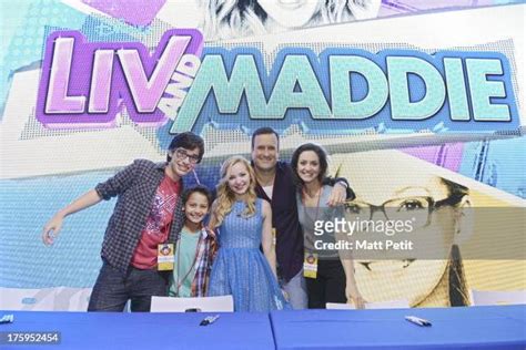 D23 Expo Cast Of Liv And Maddie Greet Fans And Sign Autographs At