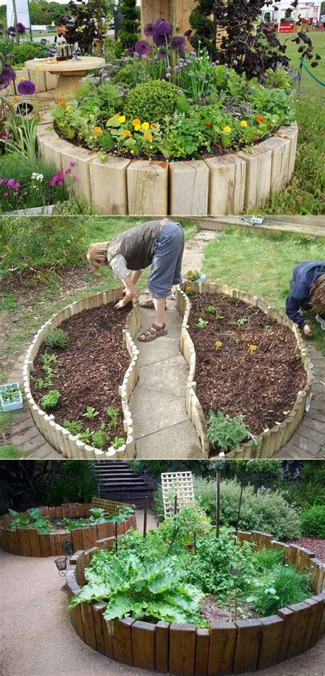 Top 19 Cool Ideas To Create A Round Garden Bed With