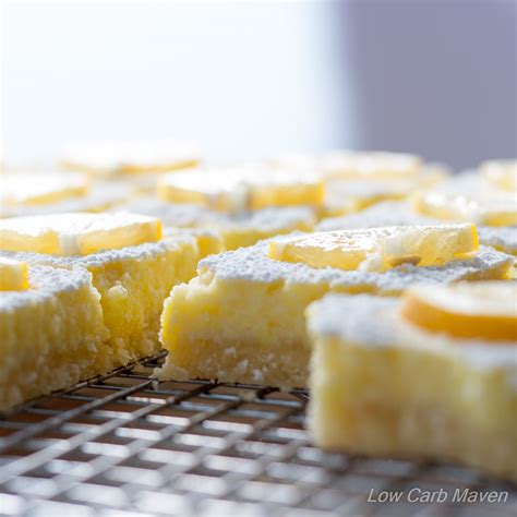 For this low carb dessert recipe, i use blanched almond flour. Low Carb Lemon Bars (sugar free) | Low Carb Maven