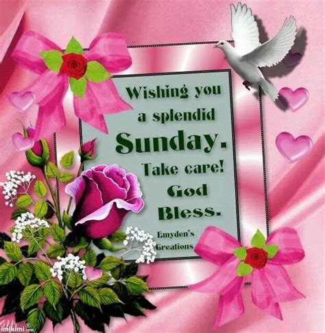 Wishing You A Blessed Sunday Weekend Days Of The Week Good Morning