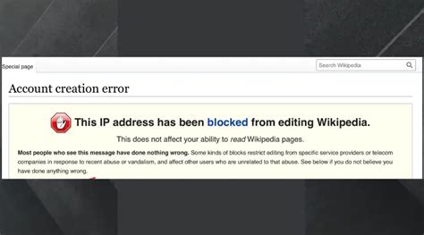 Fix Your Ip Address Has Been Blocked From Editing On Wikipedia