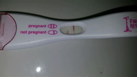 Pregnancy Test False Positive First Response Faint Line Pregnancy Test