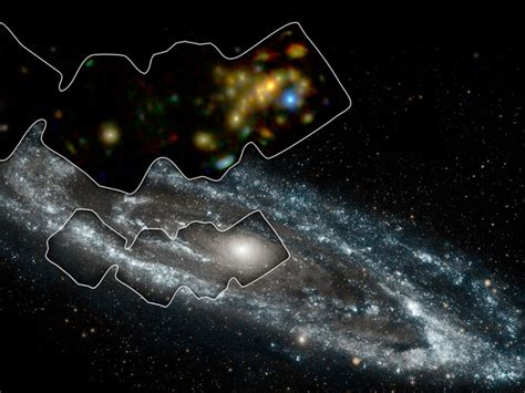 Une Partie De La Galaxie Dandromède Dévoilée Sciences Et Avenir