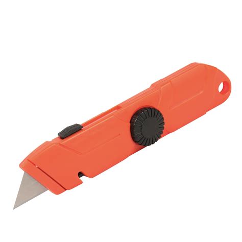 Colorful Plastic Auto Retractable Safety Cutter And Box Cutter China