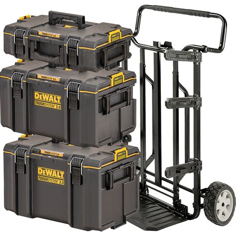Dewalt Tough System V2 Heavy Duty Trolley Tool Boxes