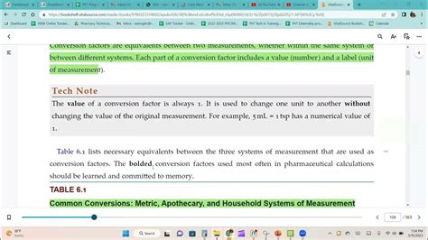 Chapter 6 Conversions Between Measurement Systems Youtube