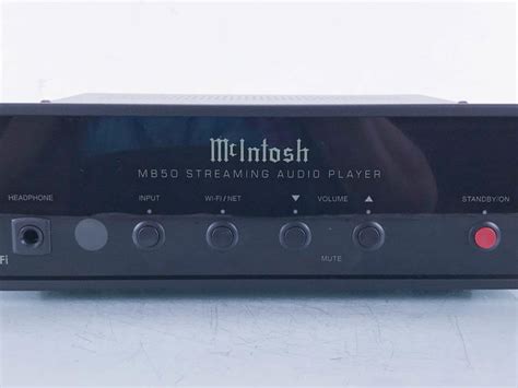 Mcintosh Mb50 Network Streamer Mb 50 14661 Music Servers And Docks