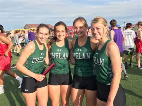 Chs Track And Field Team Members Set Personal Records Lake Chelan News