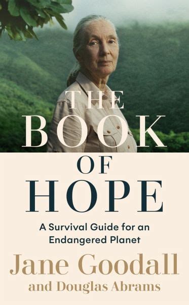 The Book Of Hope Von Douglas Abrams Jane Goodall Englisches Buch Bücherde