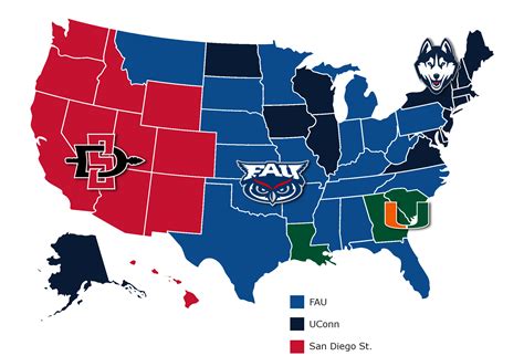 Twitter Data Shows Which Team Each State Is Rooting For In Final Four