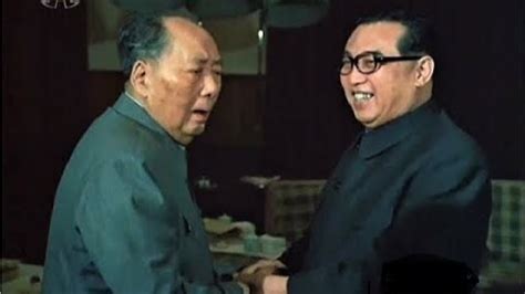 Kim Il Sung Meets Chinese Leaders Mao Zedong Zhou Enlai Deng Xiaoping