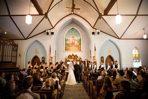 Lineboro Maryland Traditional Church Wedding Ceremony