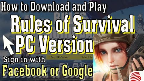 Purchase the steam version and get a bonus butler set and a monthly pass (grants daily bonus diamond rewards during the first month.)! How to Download and Play Rules of Survival PC Version With