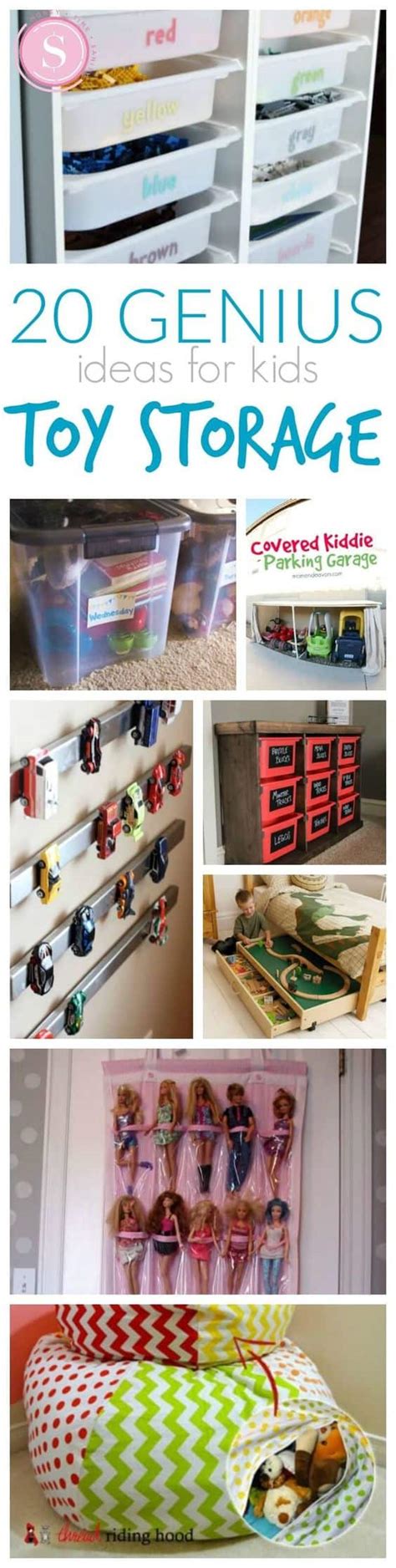 20 Genius Ideas For Toy Storage Homeschool Giveaways