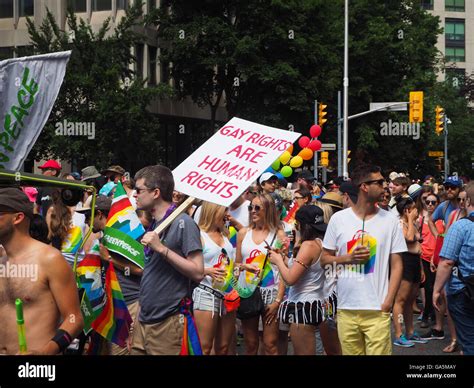 toronto ontario canada 3rd july 2016 gay pride parade in toronto ontario canada 03rd july