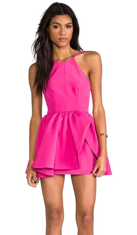 cameo winter wind dress in raspberry from hot pink dresses hot pink party