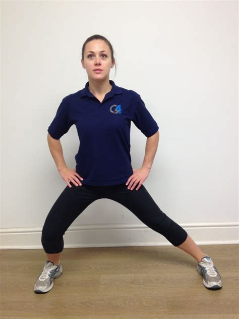 Groin Adductor Muscle Stretch Standing G4 Physiotherapy And Fitness