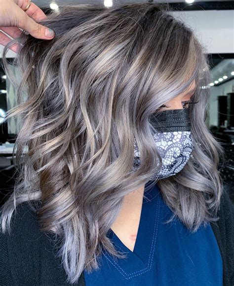 50 Trendiest Ideas Of Gray Highlights To Try In 2022 Hair Adviser