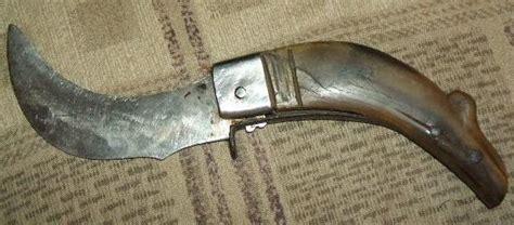 Rare 1700s Antique Bone Handle Folding Knife Antique Price Guide