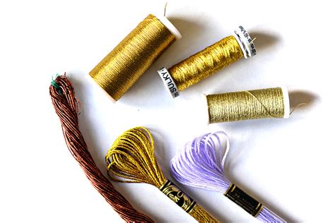How To Use Metallic Embroidery Thread Without Losing Your Mind