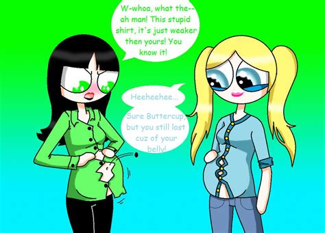 Pc Pregnant Sisters Button Battle By Xahchux On Deviantart Pregnant