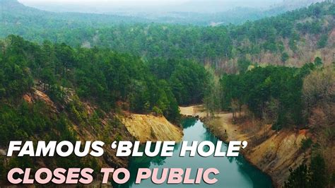 New Landowner Closes The Blue Hole In Hopper Off To The Public Youtube