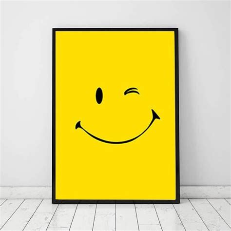 Kunstplakate Smiley Emoji Emoticon Wall Poster New Maxi Size 36 X 24