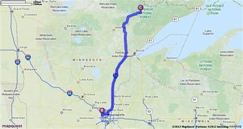 Driving Directions From Ely Minnesota To Ely Minnesota Mapquest