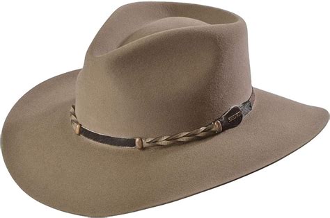 Stetson Mens 4x Drifter Buffalo Felt Pinch Front Cowboy Hat Amazonca