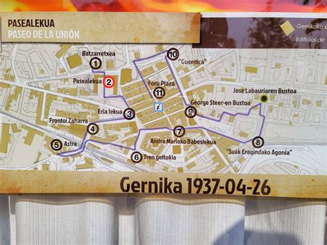 Guernica Map