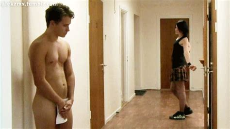 Amazing embarrassing nudity from beautiful actor Simon Broström in About a babe Man Tumblr Porn