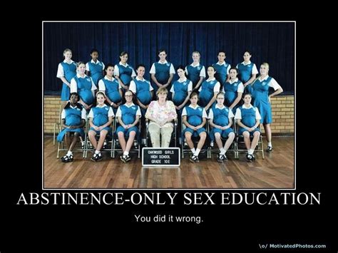 Abstinence Only Sex Education Picture Ebaums World