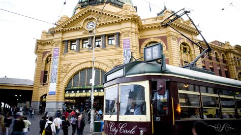 City Circle Tram Attraction Melbourne Victoria Australia