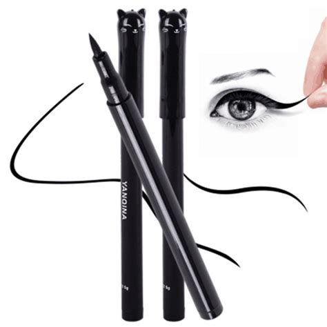 1pc Beauty Cat Style Black Long Lasting Waterproof Liquid Eyeliner Eye