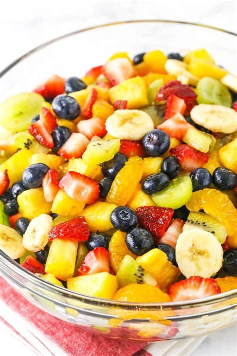 Easy Fruit Salad Recipe In Fruit Salad Easy Summer Fruit Recipes Side Dishes Easy